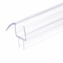 A990W36 Bottom Door Sweep with Drip Rail 36" long for 3/8" Glass
