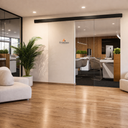 GLDXL1 Heavy Duty GlideWall Single Sliding Door Kit with SoftBrake