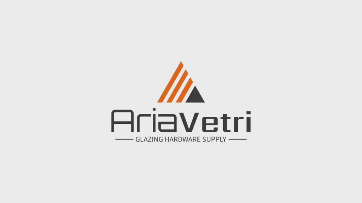 CAS4LC1S Latus Glass to Wall Hydraulic Hinge